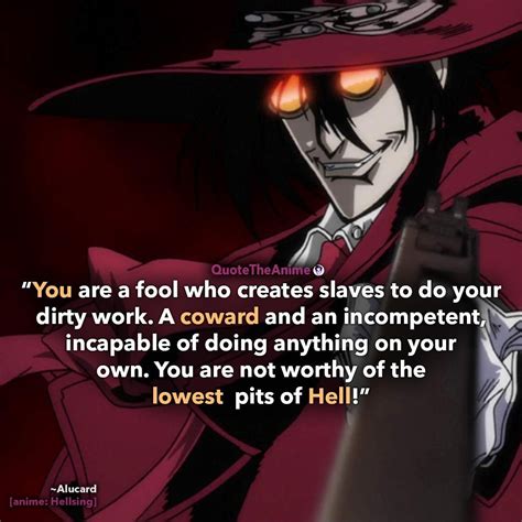 alucard bird of hermes quote|hellsing abridged anderson quotes.